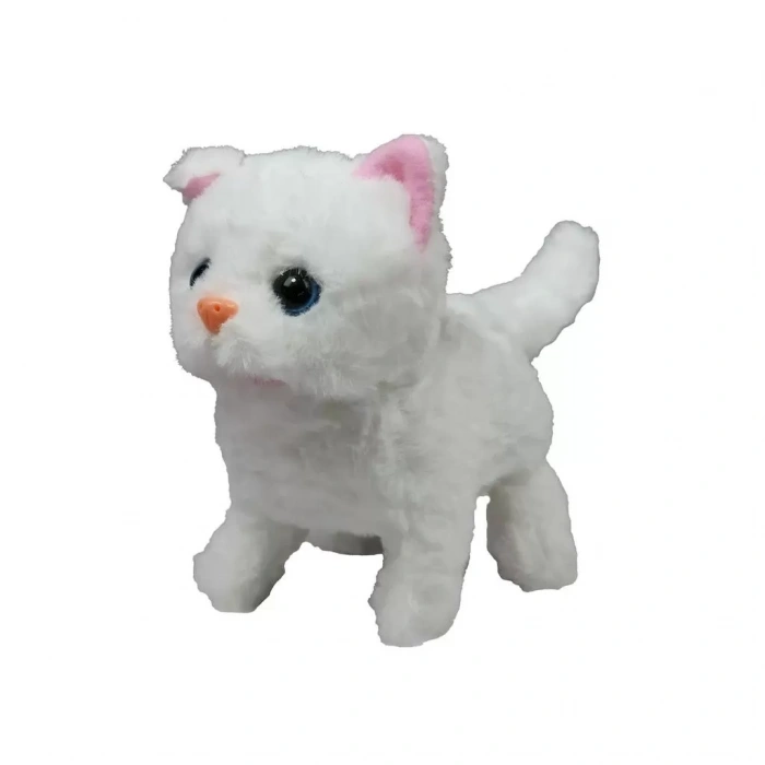 Üreticiniz Vrd10644 Peluş Evcil Kedi Sesli Ve Hareketli