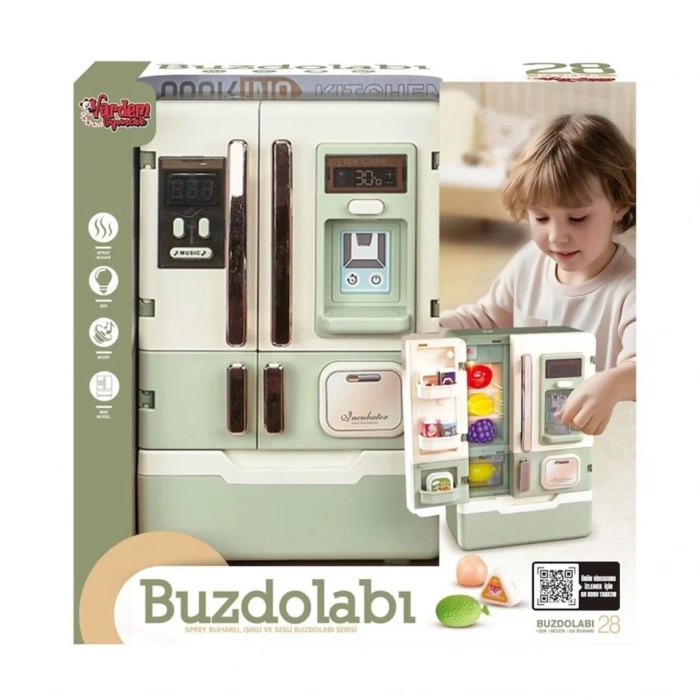 Üreticiniz Vrd10650 Işıklı Ve Sesli Aksesuarlı Buzdolabı