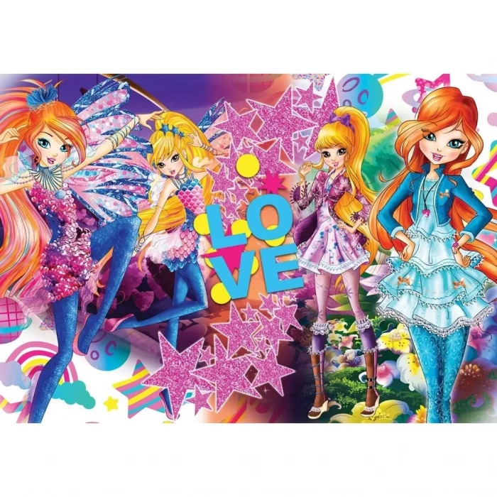 Üreticiniz Wınx113 Nessiworld Winx / 200 Parça Puzzle