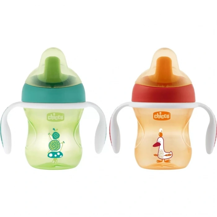 Üreticiniz Yarı Yumuşak Uçlu Alıştırma Bardağı 6 Ay+ Unisex