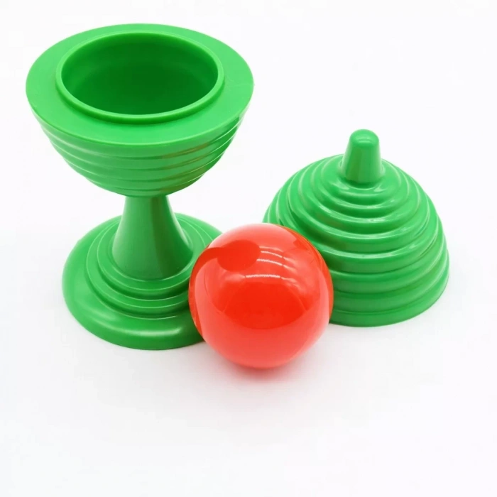 Üreticiniz Yeşil Renk Sihirli Kupa Top Kaybetme Oyunu 7 Cm
