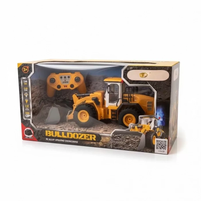 Üreticiniz Z6828a 1:18 9 Kanal Alaşımlı U/k İş Makinası Kepçe