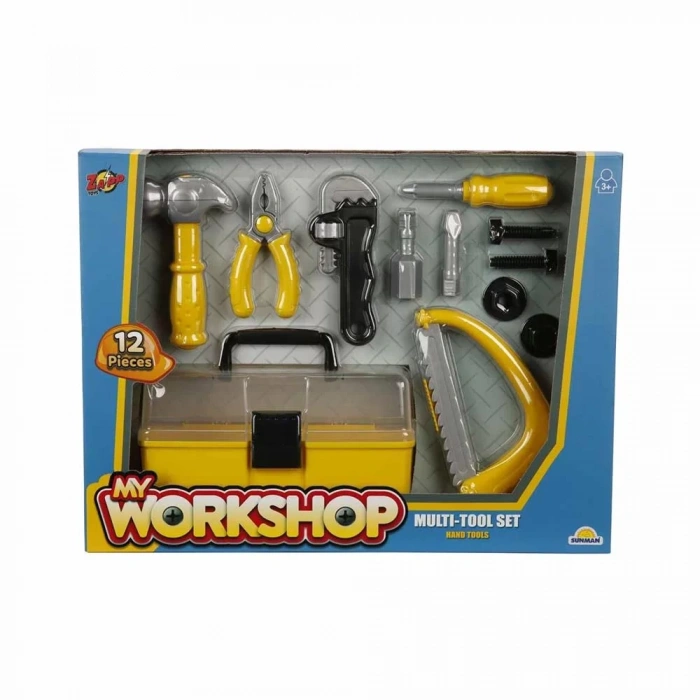 Üreticiniz Zapp Toys My Workshop Çantalı Tamir Seti 12 Parça