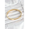 316L Çelik Gold Renk 65 mm Kadın Kelepçe Bileklik