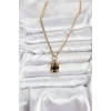 316L Çelik Zincir Gold Renk Vintage Model Kadın Kolye