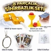 8’li Sihirbazlık Seti (kibrit, Defter, Halka, Kupa, İp, 3’lü Kart)