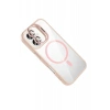 Joko Apple iPhone 16 Plus Remim Lensli Magsafe Standlı Kapak - Pembe