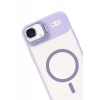 Joko Apple iPhone 17 Air Remim Lensli Magsafe Standlı Kapak - Lila