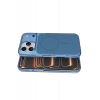 Joko Apple iPhone 17 Pro Max Bruma Magsafe Kapak - Mavi