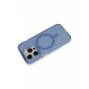 Joko iPhone 14 Pro Max Frost Standlı Magsafe Kapak - Sierra Blue