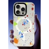 Joko iPhone 16 Pro Max Colorful Magsafe Kapak - Şeffaf