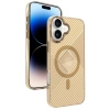 Joko iPhone 16 Stella PC Sert Magsafe Kılıf - Gold