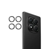 Joko Xiaomi Redmi Note 14 Pro 4G PVD Metal Kamera Lens - Gümüş