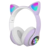 Karler Bass STN28 Kablosuz Kedi Kulaklık - Lila