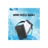Konfulon A6Q 22.5W Usb 3.0 ve 20W Type-C Çıkışlı 10.000 mAh PD Powerbank - Siyah