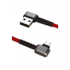 Konfulon S73 Micro USB Kablo 1M 2.1A - Kırmızı