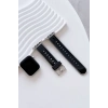 Movenchy Watch 38mm Jelly Silikon Kordon - Siyah