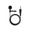 Newface 3.5mm Jak 1.5 Metre Double Mikrofon - Siyah