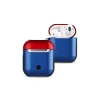 Newface Apple Airpods 2 (2.nesil) 3in1 Kılıf - Lacivert-Kırmızı