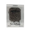 Newface Apple Airpods 2 (2.nesil) Mira Taşlı Kılıf - Siyah