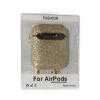Newface Apple Airpods 2 (2.nesil) Spell Simli Kılıf - Gold