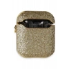 Newface Apple Airpods 2 (2.nesil) Spell Simli Kılıf - Gold