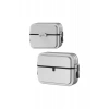 Newface Apple Airpods 3 (3.nesil) 404 Kilitli Kılıf - Gri