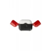 Newface Apple Airpods 3 (3.nesil) Basmalı Kılıf - Siyah-Kırmızı