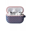 Newface Apple Airpods Pro 2 (2.nesil) Spor Delikli Kılıf - Mavi-Pembe