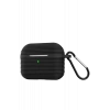 Newface Apple Airpods Pro 3 (3.nesil) Raven Silikon Kılıf - Siyah