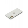 Newface Apple İphone 11 Renkli Kamera Lens Koruma Cam - Turuncu-yeşil