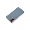 Newface Apple İphone 12 Metal Kamera Lens Koruma Cam - Kırmızı