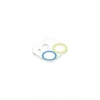 Newface Apple İphone 12 Mini Renkli Kamera Lens Koruma Cam - Sarı-mavi