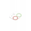 Newface Apple İphone 12 Renkli Kamera Lens Koruma Cam - Yeşil-pembe