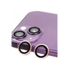 Newface Apple İphone 13 Raze Metal Kamera Lens - Pembe