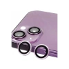 Newface Apple İphone 14 Plus Raze Metal Kamera Lens - Mor