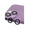 Newface Apple İphone 14 Raze Metal Kamera Lens - Gümüş