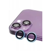 Newface Apple İphone 15 Raze Metal Kamera Lens - Mavi