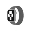 Newface Apple Watch 38mm Ayarlı Solo Silikon Kordon - Gri