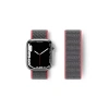 Newface Apple Watch 38mm Hasırlı Cırtcırtlı Kordon - Pembe