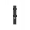 Newface Apple Watch 38mm Kr408 Çizgili Silikon Kordon - Koyu Gri