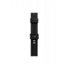 Newface Apple Watch 38mm Kr408 Çizgili Silikon Kordon - Siyah
