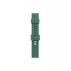 Newface Apple Watch 38mm Kr408 Çizgili Silikon Kordon - Yeşil