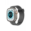 Newface Apple Watch 38mm KR412 Elegance Stylısh Kordon - Füme