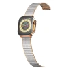 Newface Apple Watch 38mm Made Metal Kordon - Gümüş-Rose Gold