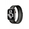 Newface Apple Watch 38mm Metal Mıknatıslı Kordon - Siyah-beyaz