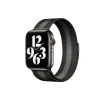 Newface Apple Watch 38mm Metal Mıknatıslı Kordon - Siyah-beyaz