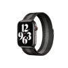 Newface Apple Watch 38mm Metal Mıknatıslı Kordon - Siyah-beyaz