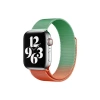 Newface Apple Watch 38mm Metal Mıknatıslı Kordon - Turuncu-yeşil