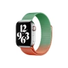 Newface Apple Watch 38mm Metal Mıknatıslı Kordon - Turuncu-yeşil